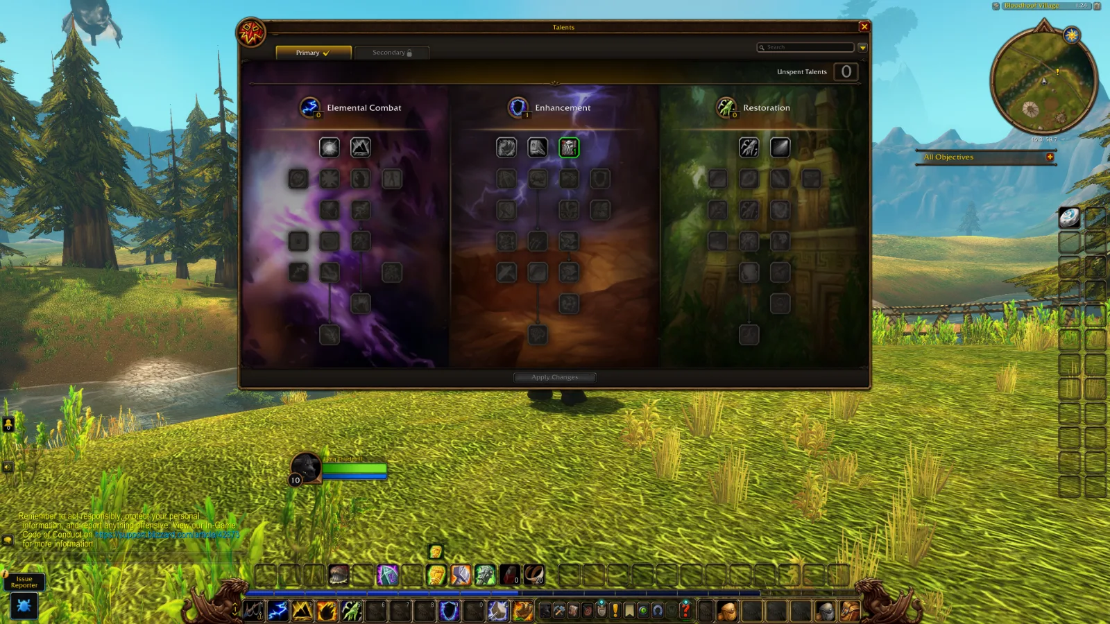 Shaman Talent Tree Shaman Talent Tree