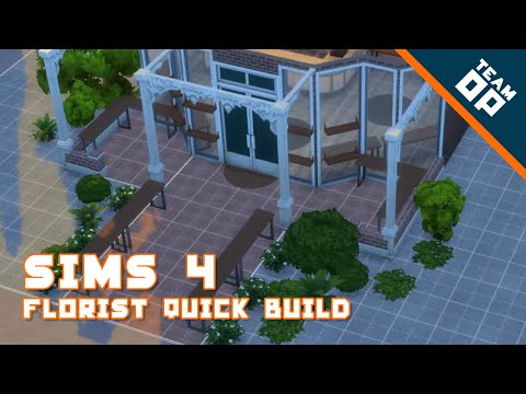 Sims 4 Quick Build – Florists Shop