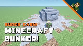 How To Build A Bunker In Minecraft
