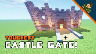 Minecraft How To Build A Castle Gate