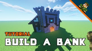 Minecraft How To Build A Bank