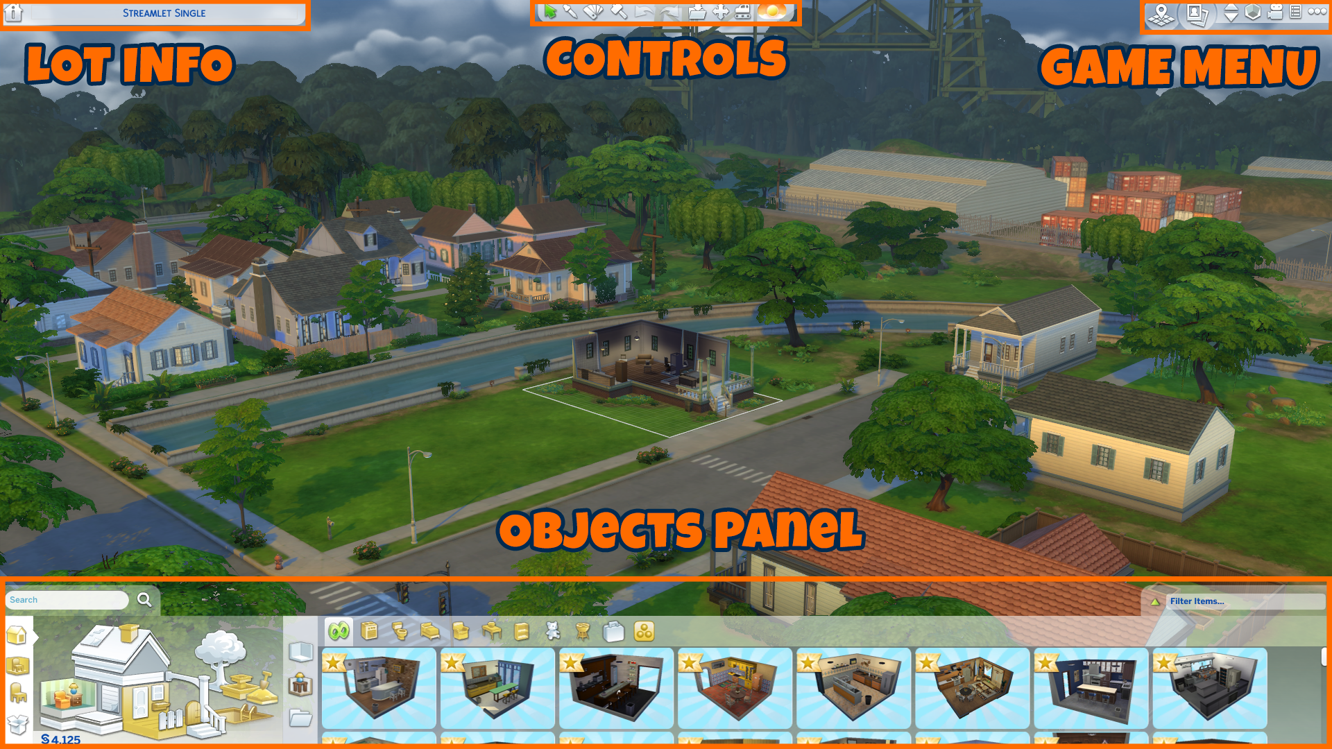 Sims 4 Build Mode Hotkeys