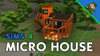 Sims 4 Micro House Build – Part 1 (Exterior, No CC)